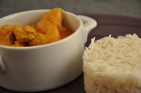 Curry-thai-dinde