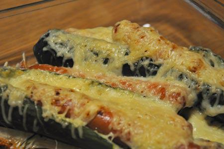 Hot-dog-courgette