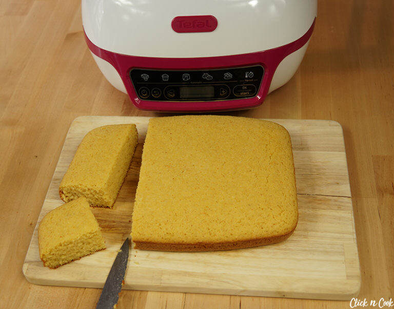 Pain de maïs avec le Cake Factory de Tefal (recette vidéo) | Click n' Cook